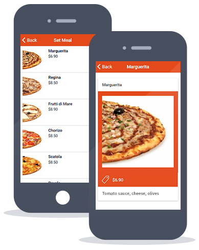 Siberian CMS App Maker�€�s Set meals feature