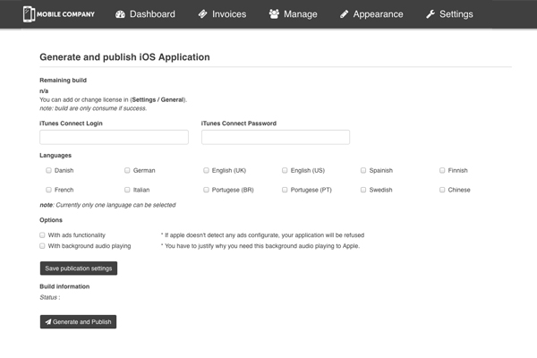 generate-apps